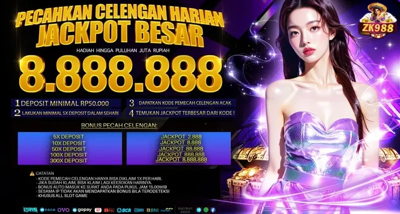 PECAHKAN CELENGAN HARIAN JACKPOT BESAR
